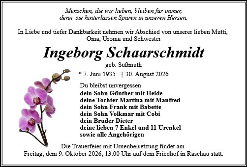 Ingeborg Schaarschmidt