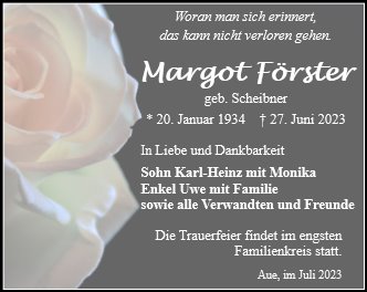 Margot Förster