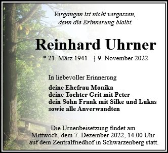 Reinhard Uhrner