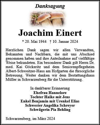 Joachim Einert