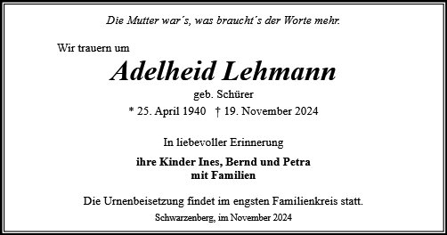 Adelheid Lehmann