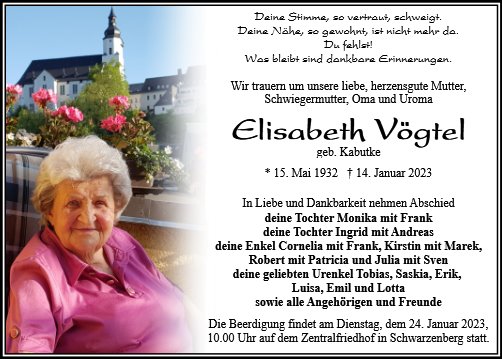Elisabeth Vögtel