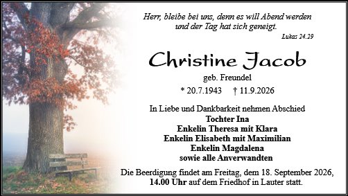 Christine Jacob