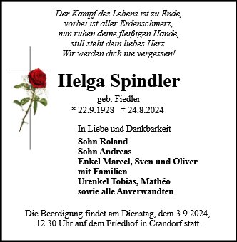 Helga Spindler