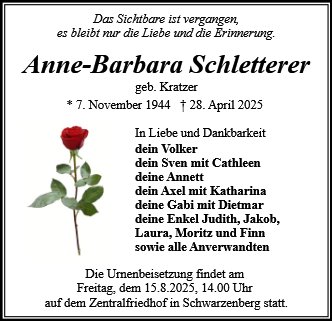 Anne-Barbara Schletterer