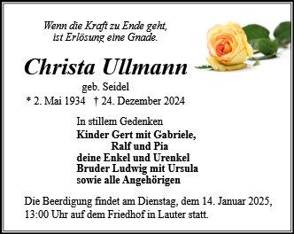 Christa Ullmann