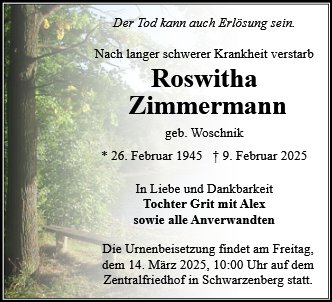 Roswitha Zimmermann