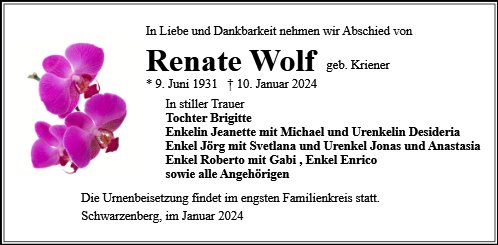 Renate Wolf