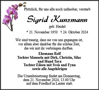 Sigrid Kunzmann