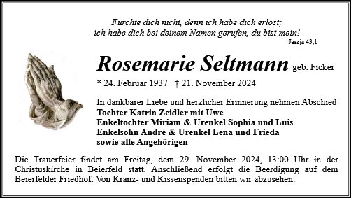 Rosemarie Seltmann