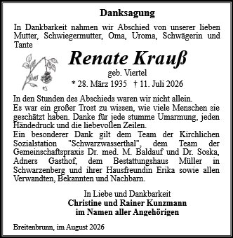 Renate Krauß