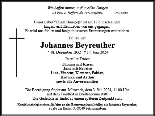 Johannes Beyreuther