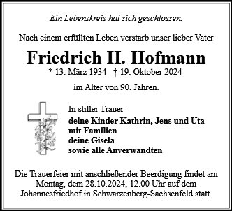 Friedrich Hofmann