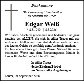 Edgar Weiß