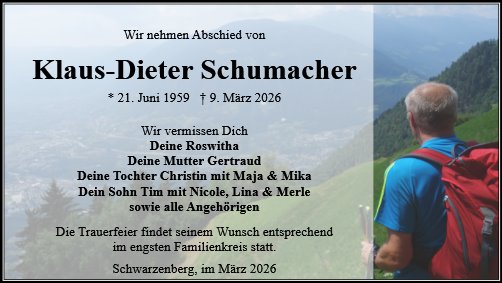 Klaus-Dieter Schumacher