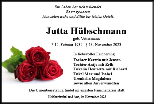 Jutta Hübschmann
