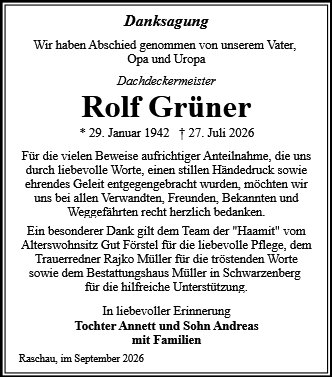 Rolf Grüner