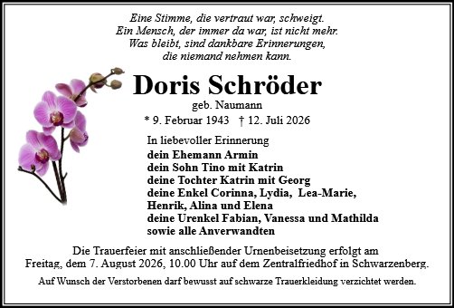 Doris Schröder