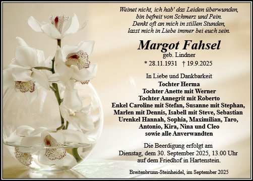 Margot Fahsel
