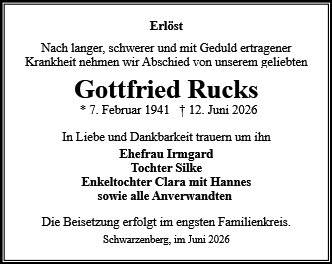 Gottfried Rucks