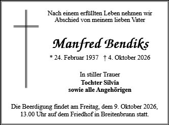 Manfred Wilhelm Bendiks