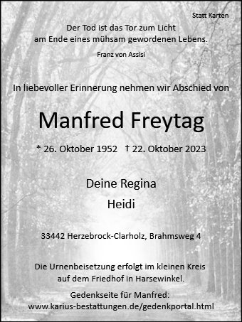 Manfred Freytag