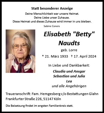Betty Naudts