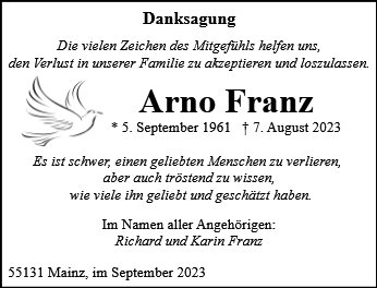 Arno Franz