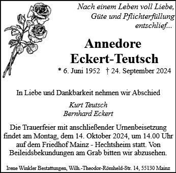 Annedore Eckert-Teutsch