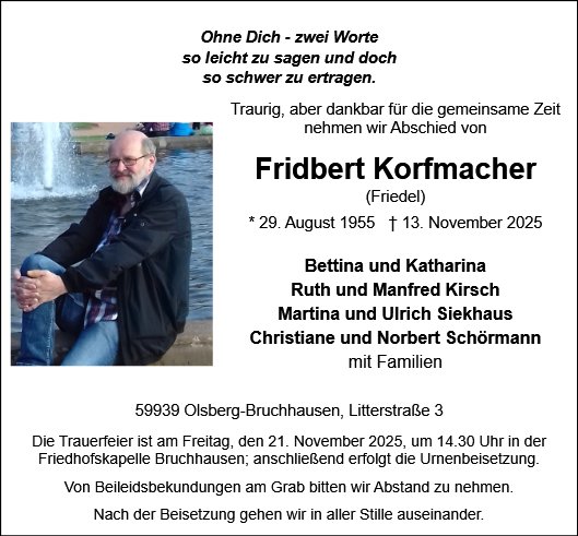 Fridbert Korfmacher