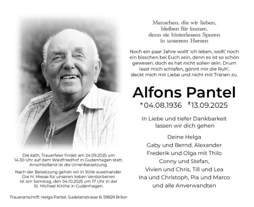 Alfons Pantel