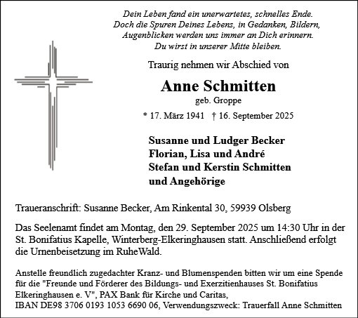 Annemarie Schmitten