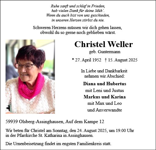 Christel Weller 