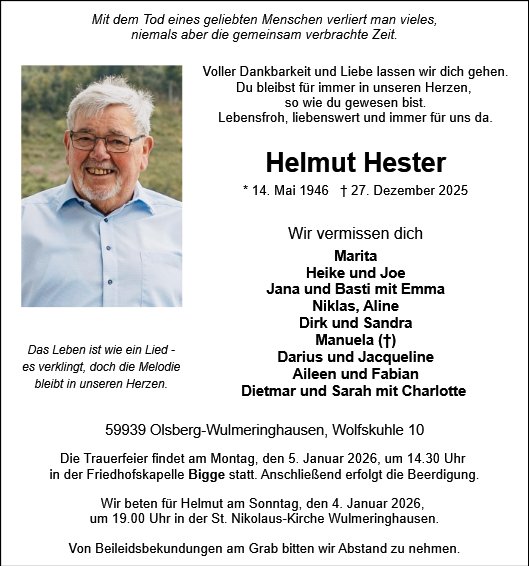 Helmut Hester