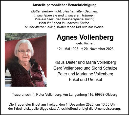 Agnes Vollenberg