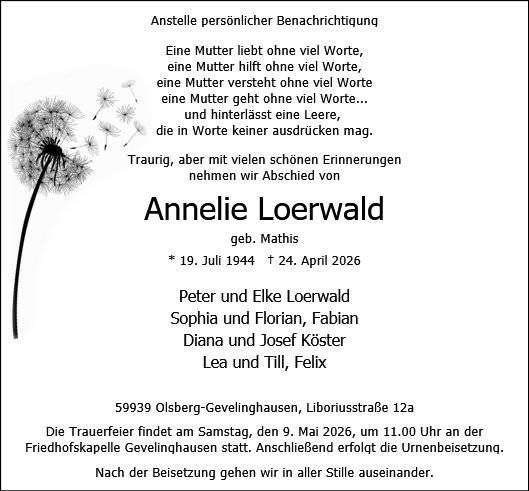 Annelie Loerwald