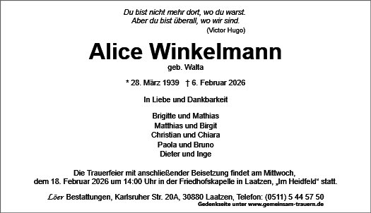 Alice Winkelmann