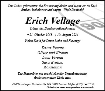 Erich Vellage