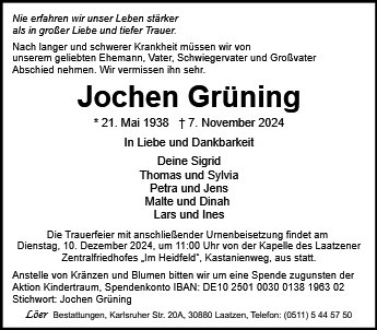 Jochen Grüning