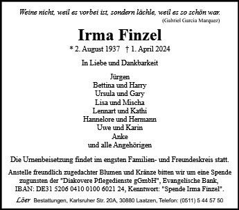 Irma Finzel