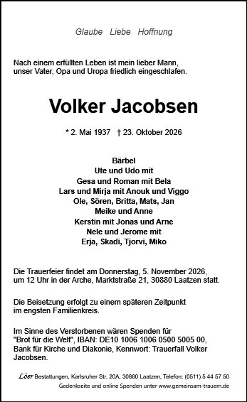 Volker Jacobsen
