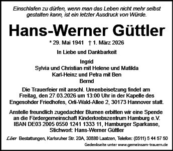 Hans-Werner Güttler