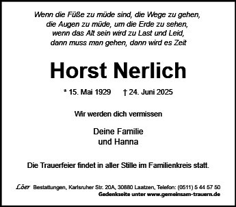 Horst Nerlich