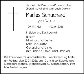 Marlies Schuchardt