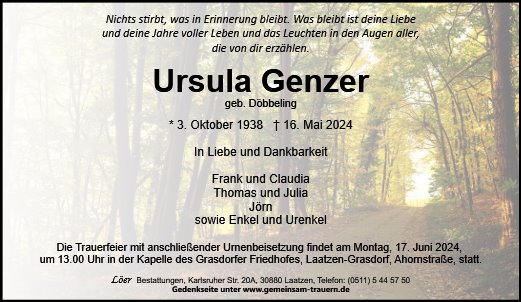 Ursula Genzer