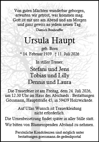 Ursula Haupt