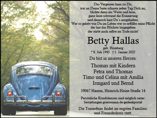 Betty Hallas