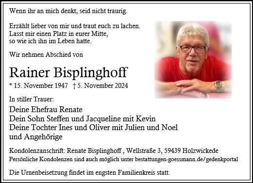 Rainer Bisplinghoff