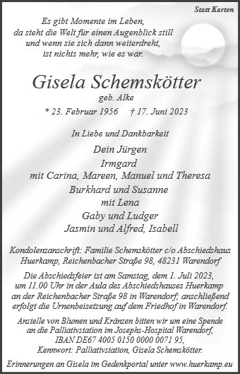 Gisela Schemskötter