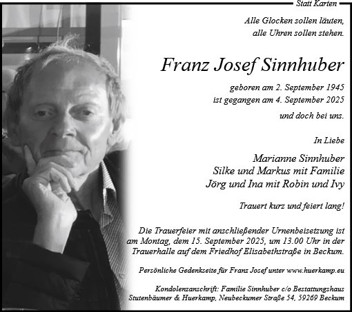 Franz Josef Sinnhuber